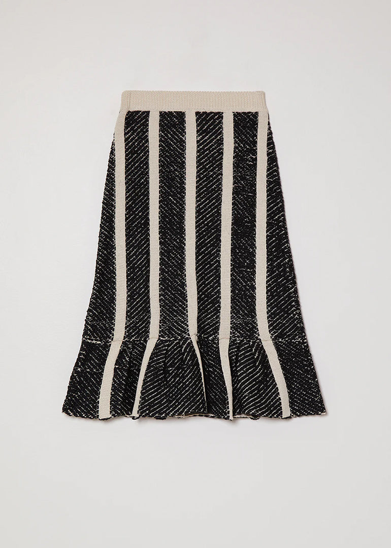 Atelier Delphine - Uta Skirt in Black / Cream