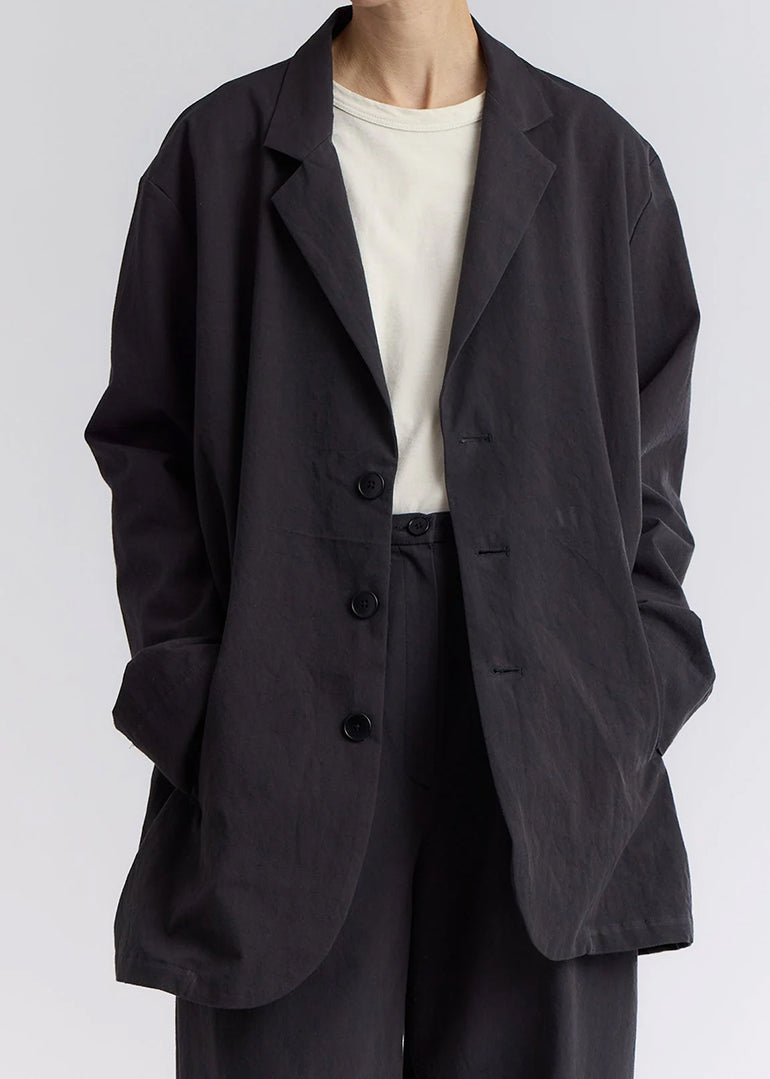 Black Crane - Blazer in Dark Grey