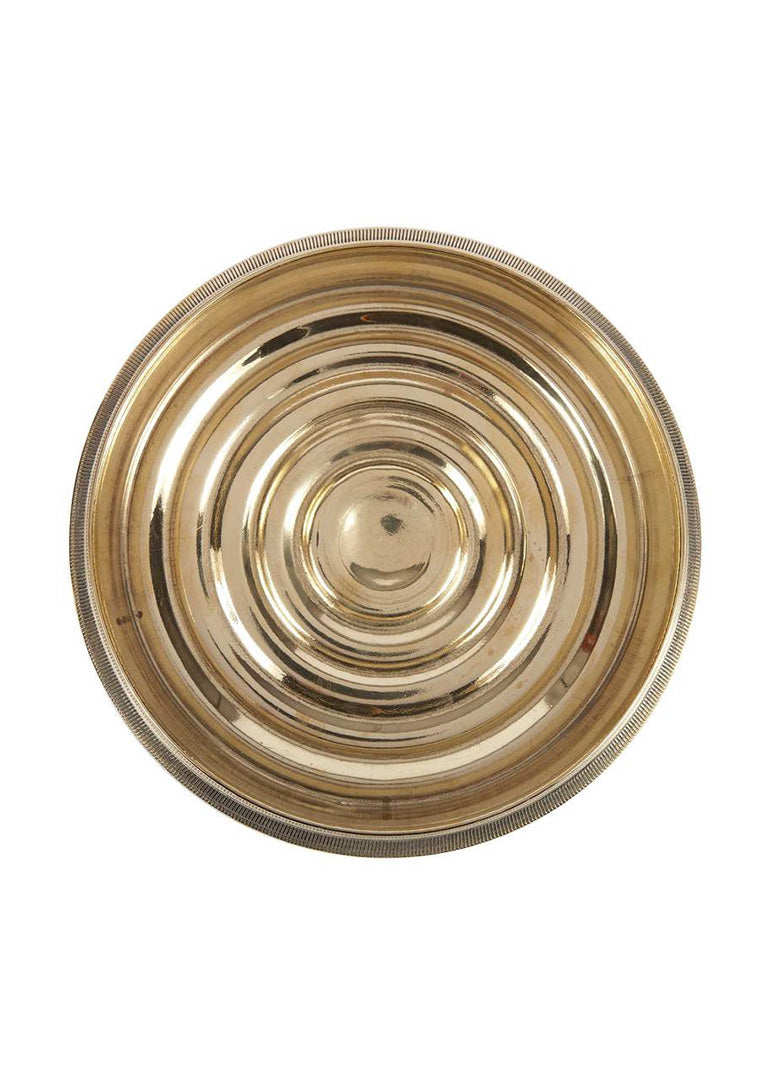 Brass Coin Edged Bottle Coaster