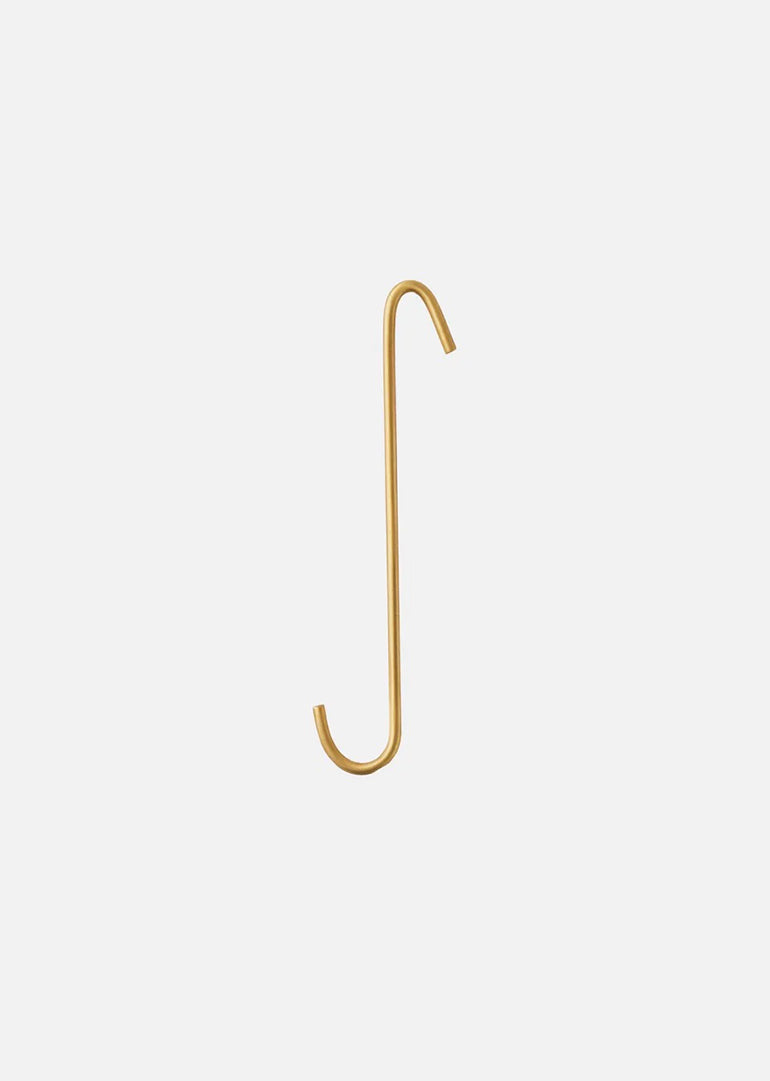 Brass Long J Hook