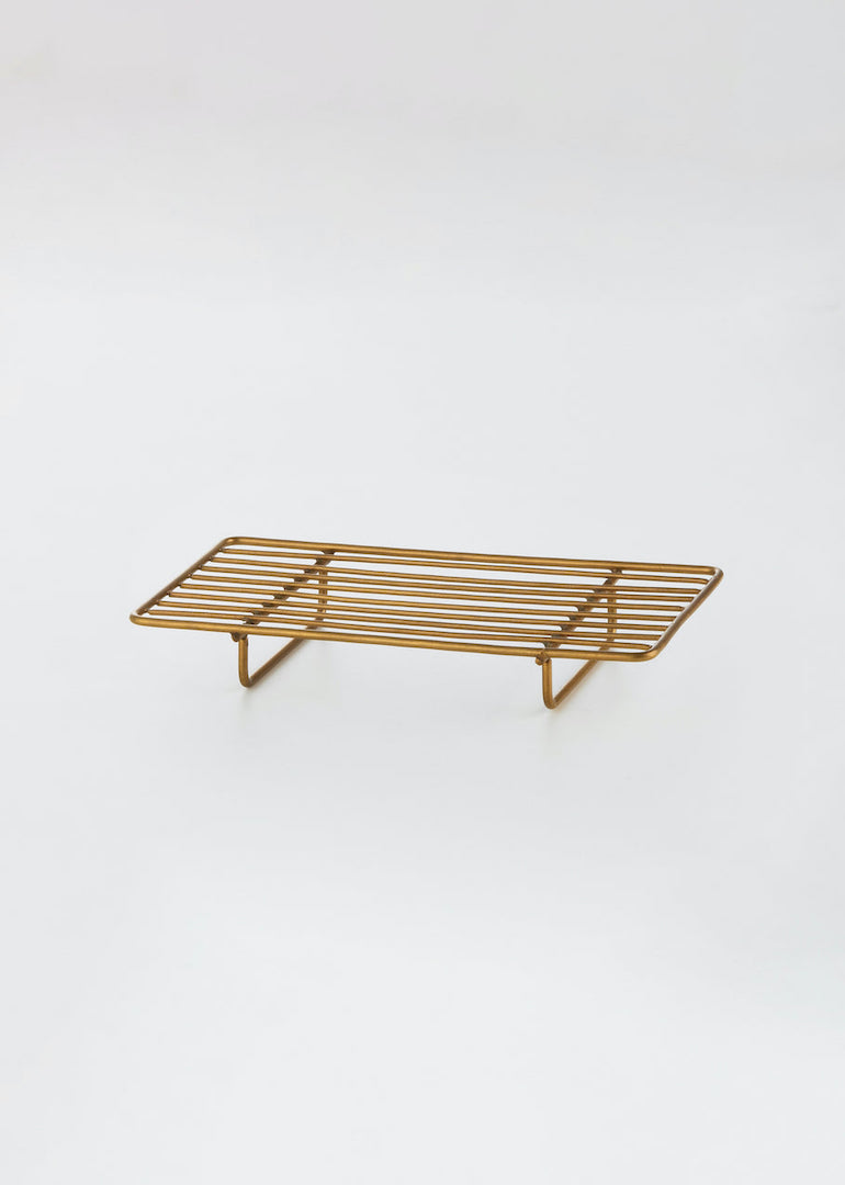 Brass Rectangle Wire Rack