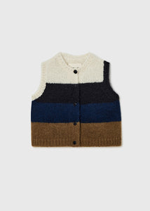 Cordera - Alpaca & Mohair Striped Waistcoat