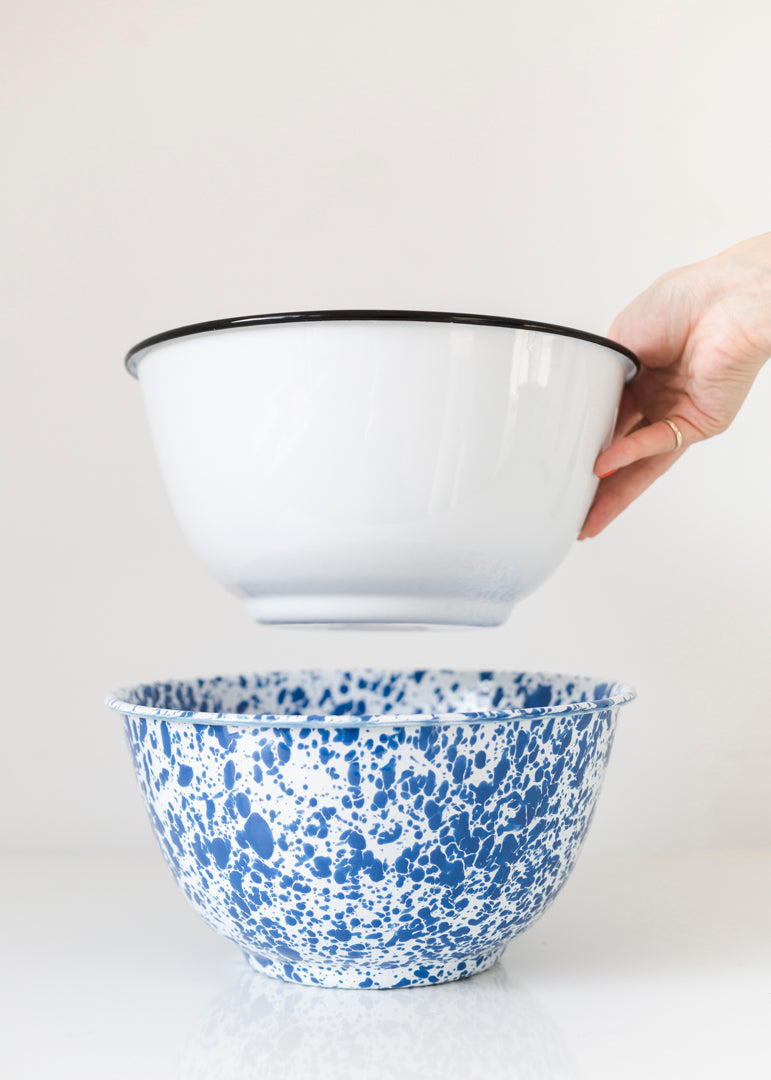 Enamel Salad Bowl