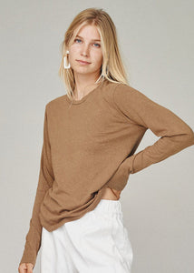 Jungmaven - Encanto Long Sleeve Tee in Coyote