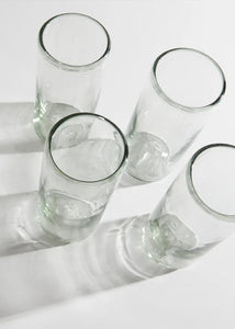 Handblown Mexican Glasses - Clear