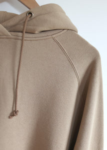 Ichi Antiquites - French Terry Hoodie in Beige