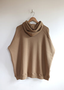 Ichi Antiquites - French Terry Hoodie in Beige