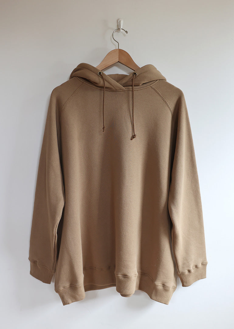 Ichi Antiquites - French Terry Hoodie in Beige