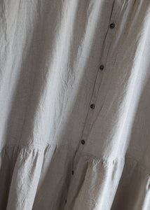 Ichi Antiquites - Linen Dress in Natural