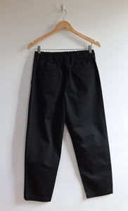 Ichi Antiquites - Okayama Made Cropped Sarrouel Pants in Black