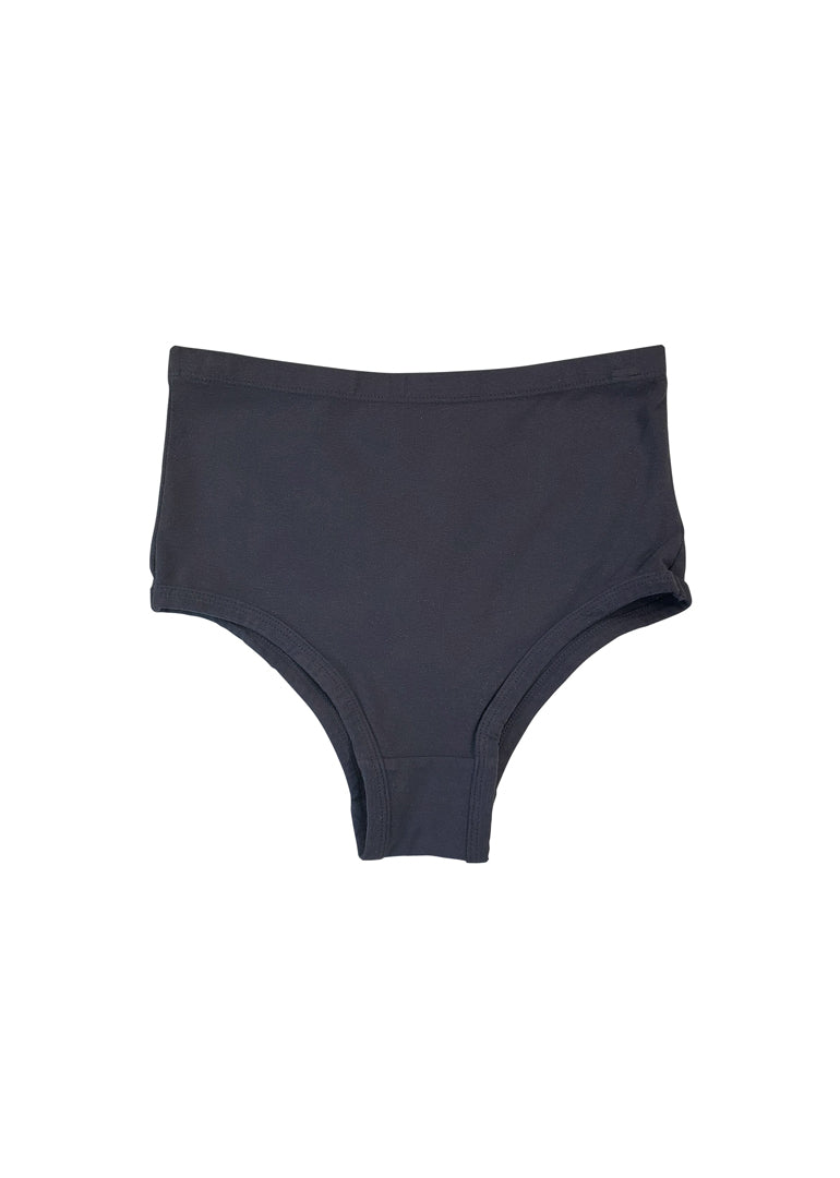 Jungmaven - High Waist Brief in Black