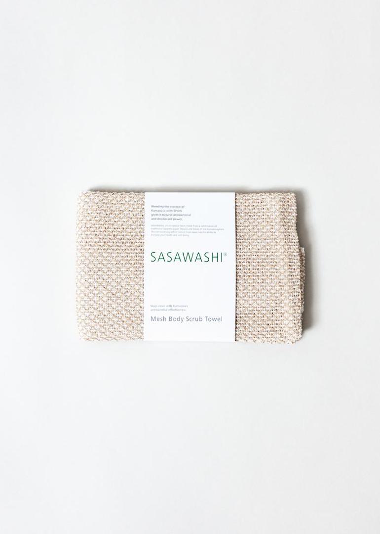 Sasawashi Mesh Body Scrub Towel Rope